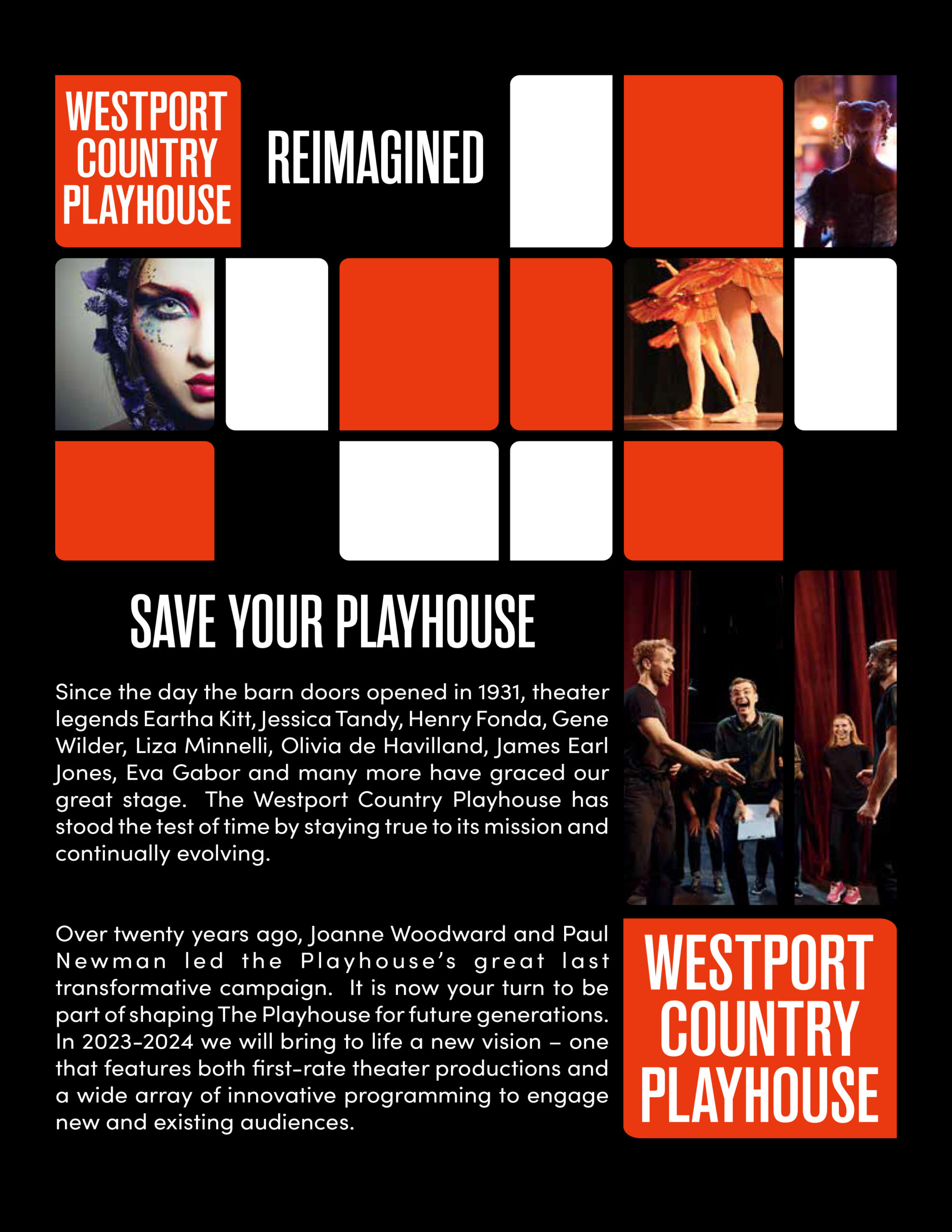 Save Your Playhouse Westport Country Playhouse